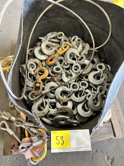 LOT OF GRAB HOOKS