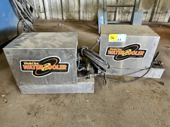 LOT OF 2 WELDTEC WATER COOLERS