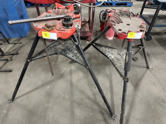 LOT OF 2 CHAIN VISE TRIPOD