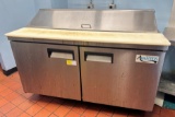 AVANTCO MODEL 178APT60HC, SANDWICH PREP TABLE