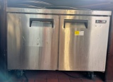 U-STAR MODEL USUCFZ-48, 2 SOLID DOOR UNDERCOUNTER FREEZER