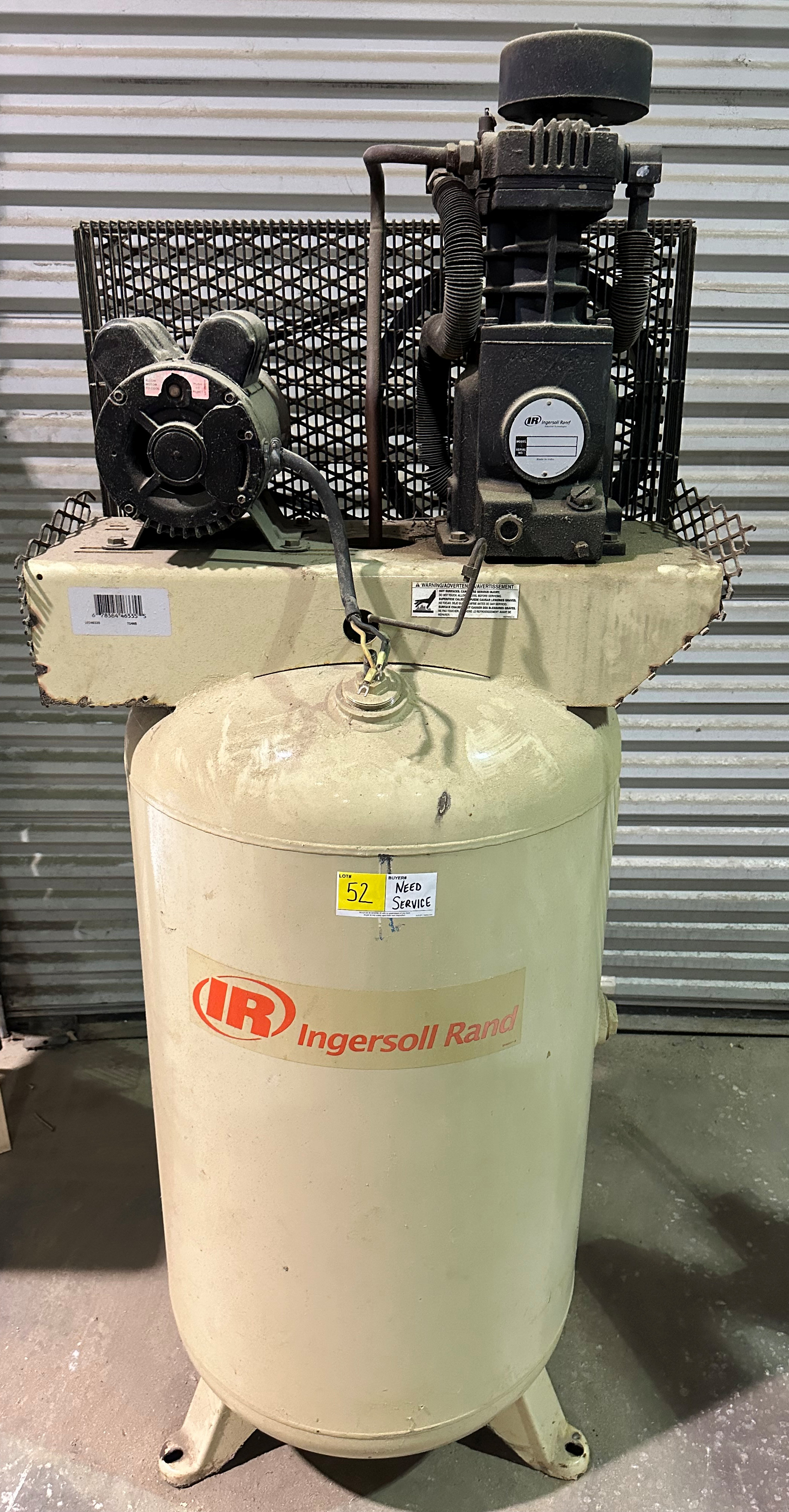 INGERSOLL RAND, MODEL TS5, SERIAL NAR10023110 Proxibid