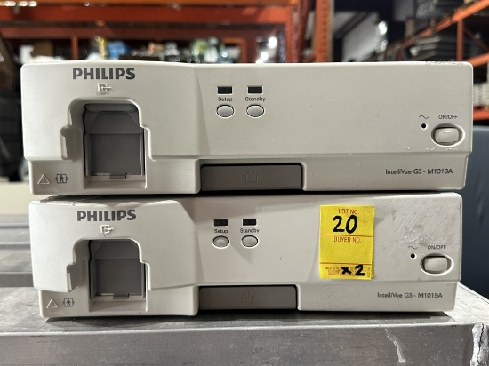 Lot of 2 Philp IntelliVue - M1019A