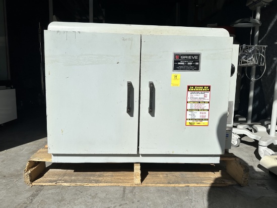 Grieve Industrial Oven Model PL-226