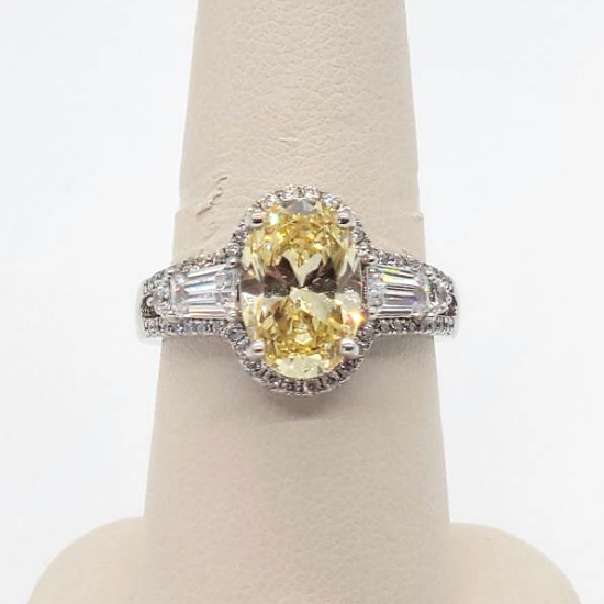 Canary Diamond Ring  |  Retail Value: $199