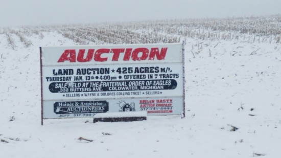 Wayne and Dolores Collins Trust land Auction