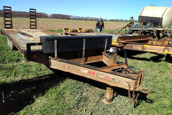 20' Trailer with 3' Beaver Tail with Ramps