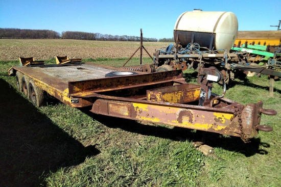 14' Trailer with 3' Beaver Tail with Ramps