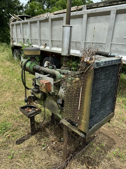 John Deere 329 Power Unit With 3 Phase Generator