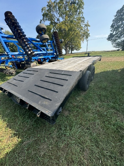 15' PINTLE HITCH IMPLEMENT TRAILER