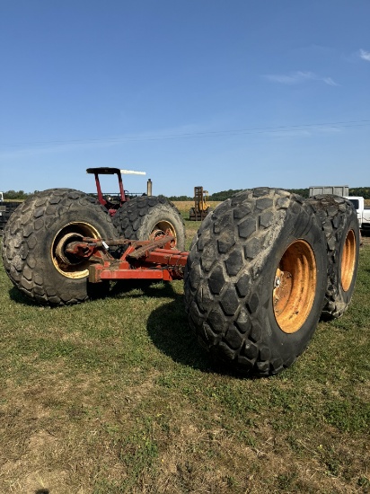 RUNNING GEAR W/ 30.5 X 32" TIRES