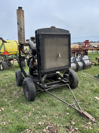 Cummins Engine Irrigation Pump