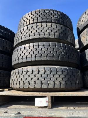 (4) 295-75 x 22.5" TIRES HP