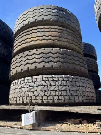 (4) 275-70R x 22.5" TIRES HP