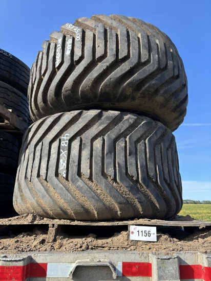 (2) 48" x 25.00 TIRES