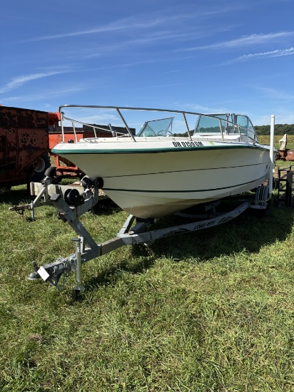 Angler Boat W/ Motor