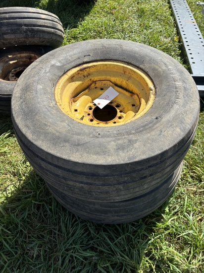 (2) 31x13.50-15" TIRES ON 6 BOLT RIMS