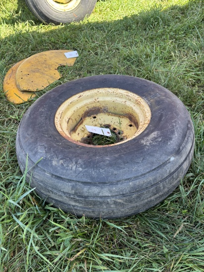 11L x 14" TIRE ON6 BOLT RIM