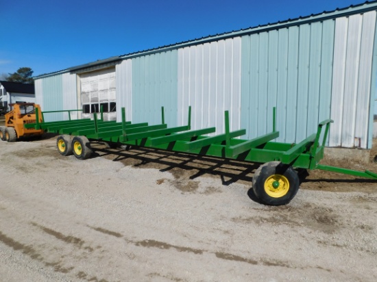 30ft John Deere Hay Wagon