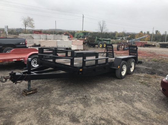 18' Flat Deck Trailer