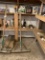 TWO PUSH BROOMS