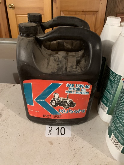 TWO NEW 10W-40 MOTOR OIL - KUBOTA