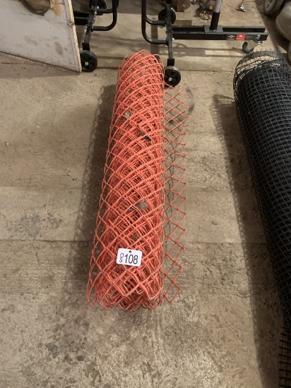 PART ROLL OF SNOW FENCE