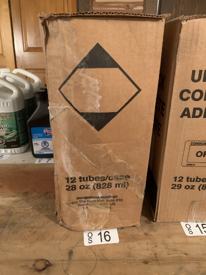 NINE NEW UNILOCK CONCRETE ADHESIVE TUBES