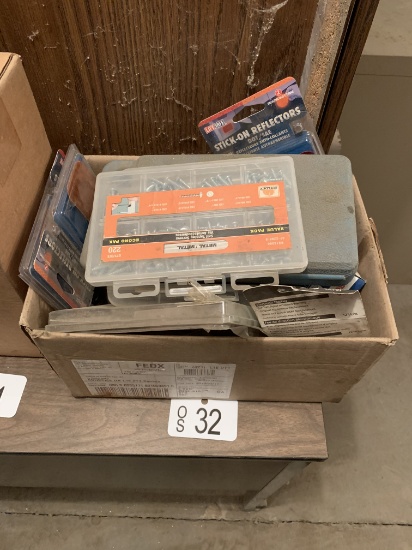ASSORTED REFLECTORS AND HARDWARE