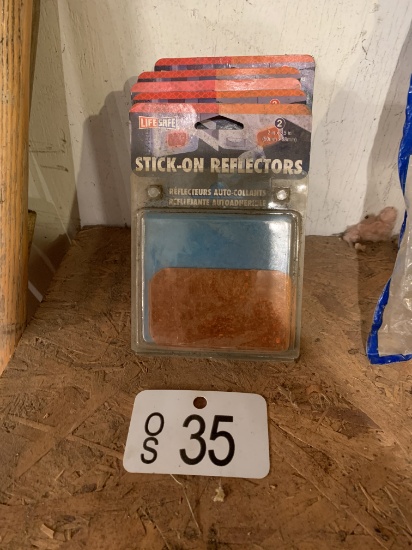 FIVE NEW STICK-ON REFLECTORS