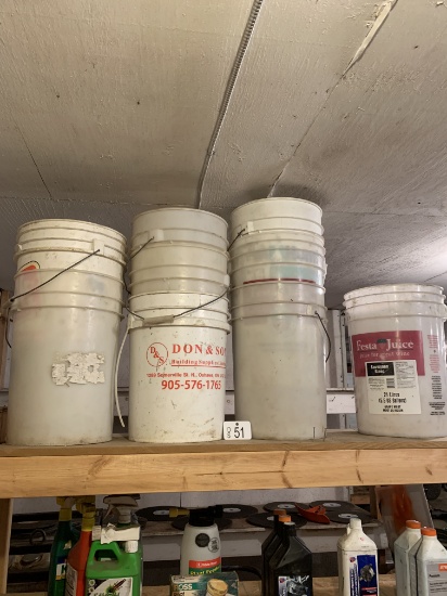 ASSORTED PAILS