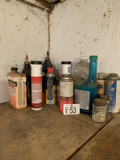 ASSORTED LUBRICANTS AND OILS