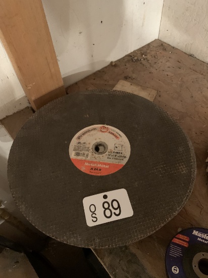 ASSORTED METAL AND ASPHALT BLADES