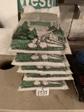 FIVE BAGS OF GRANULAR GYPSUM