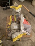 FIVE ASSORTED BAGS OF POLYMERIC SAND