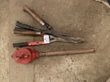 FUEL PUMP AND THREE HEDGE TRIMMERS