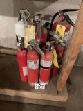 ASSORTED FIRE EXTINGUISHERS