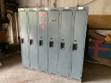 SET OF LOCKERS