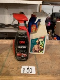 ASSORTED AUTOMOTIVE CLEANING SUPPLIES