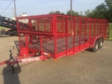 Performance by Parker Tandem Axle Utility Trailer