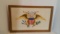 Federal Eagle Framed Needlepoint