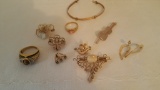 Gold LOT of plated pieces