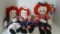 Raggedy Ann and Andy LOT of Dolls