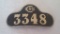 Chicago Railroad co. Hat badge