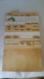 Vintage recipe cards with sorting tabs