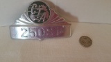 Chicago Transit Authority Hat Badge & Token