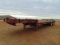 42' Tri Axle Stepdeck Trailer, rolling tailboard on tail and step