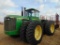 John Deere 8850 4x4 Farm Tractor, s/n h004199, cab, a/c, 4 hyd , duals, hour meter reads 04937 hrs,