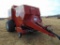 Hesston 4900 4x8 Square Baler, s/n bb4902895, monitor shows 17860 bales,monitor is located in office