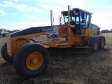 2012 Volvo G930B Motorgrader s/n vceg930bl0s575056, 14' m.b., cab, a/c, hour meter reads 5358 hrs,